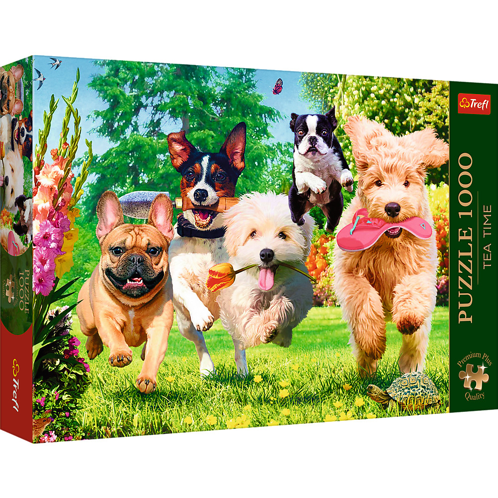 TREFL Premium Plus Jigsaw จิ๊กซอว์ 1000 ชิ้น Here Comes Trouble (68.3x48 cm.) ผลิตและนำเข้าจากยุโรป