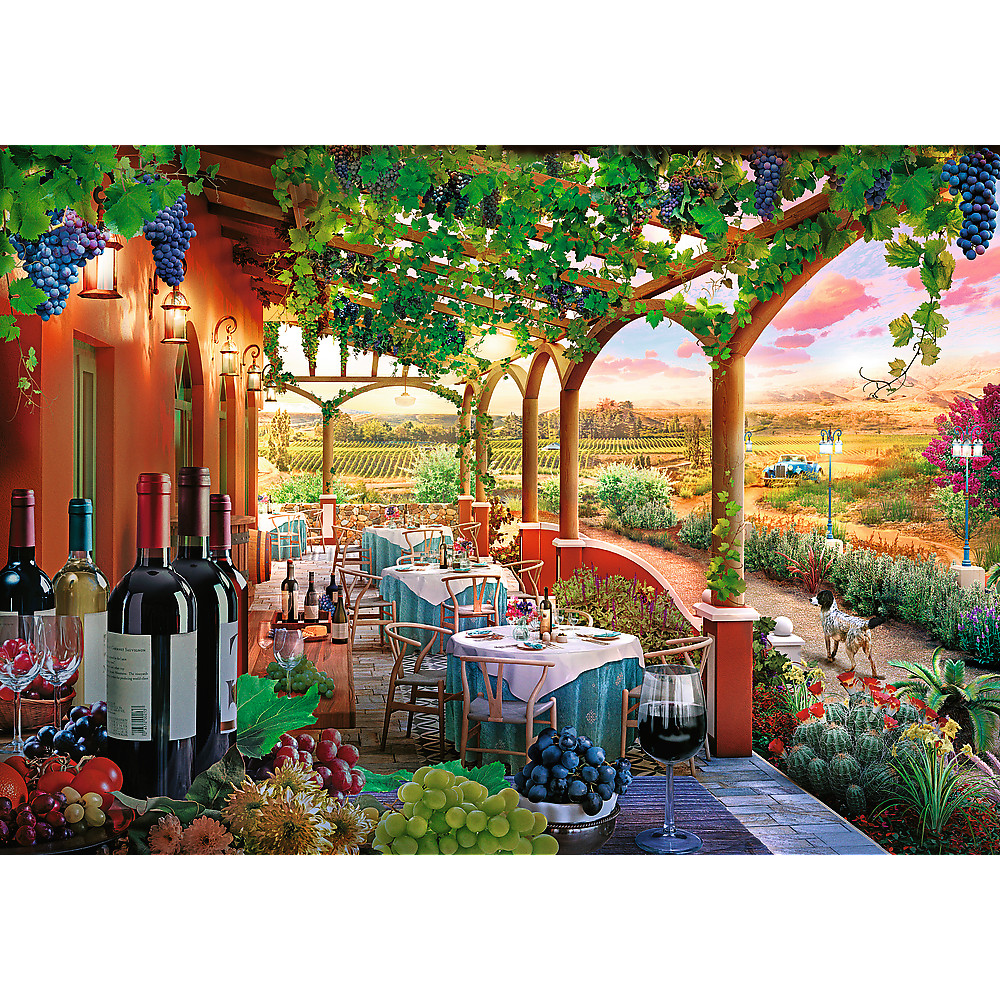 TREFL Premium Plus Jigsaw จิ๊กซอว์ 1000 ชิ้น รุ่น Italian Vineyard (68.3x48 cm.) ผลิตและนำเข้าจากยุโรป พร้อมส่ง