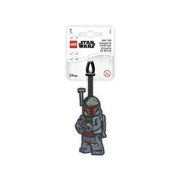 LEGO ป้ายติดกระเป๋าเลโก้ Star Wars Boba Fett
