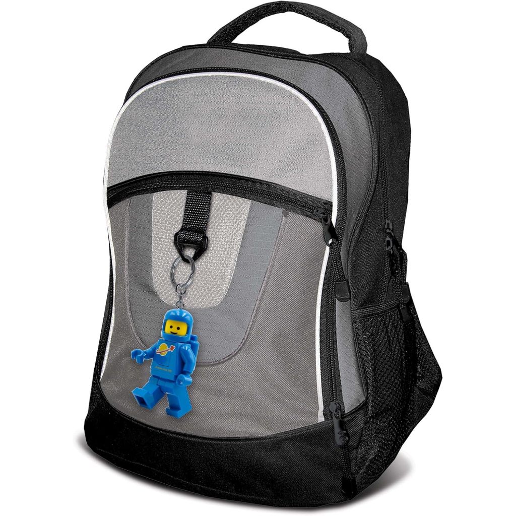 LEGO พวงกุญแจไฟฉาย เลโก้ คลาสสิก Spaceman Blue LED Keychain ลิขสิทธิ์แท้