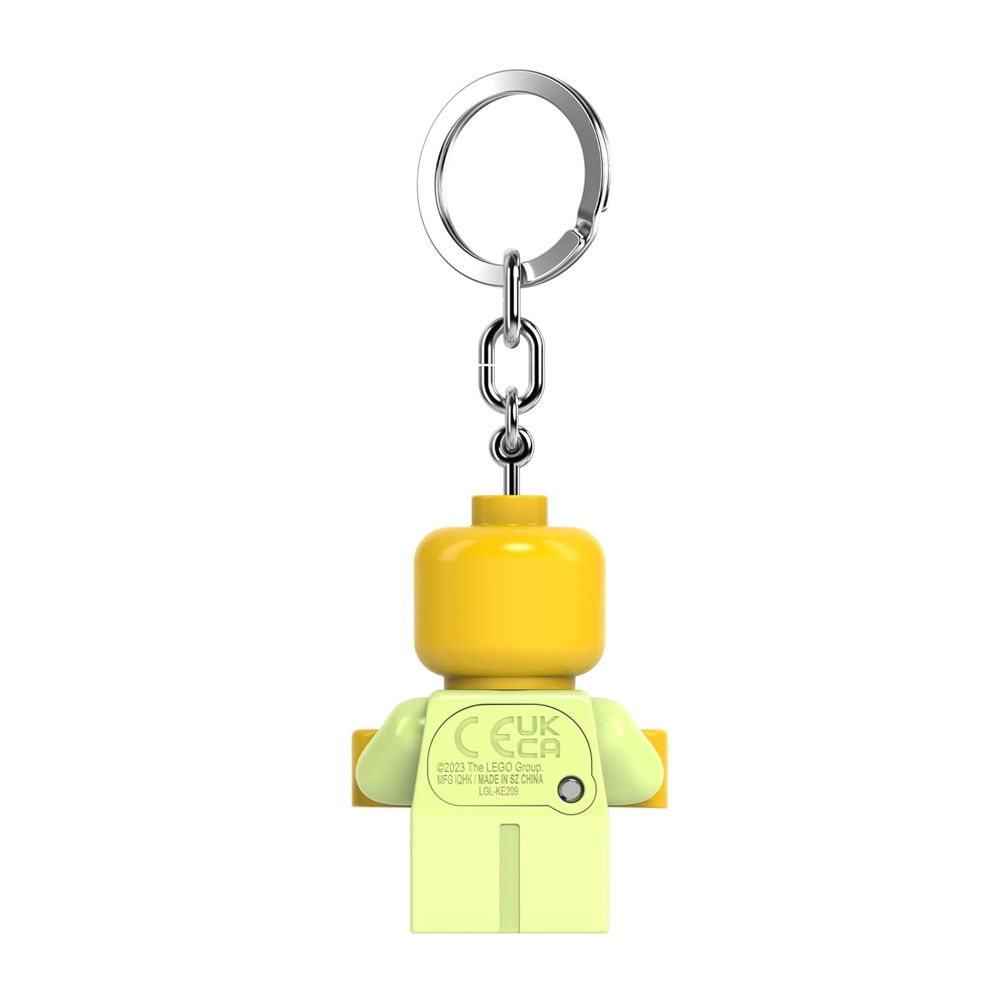 LEGO พวงกุญแจไฟฉาย เลโก้ คลาสสิก Baby Green LED Keychain ลิขสิทธิ์แท้