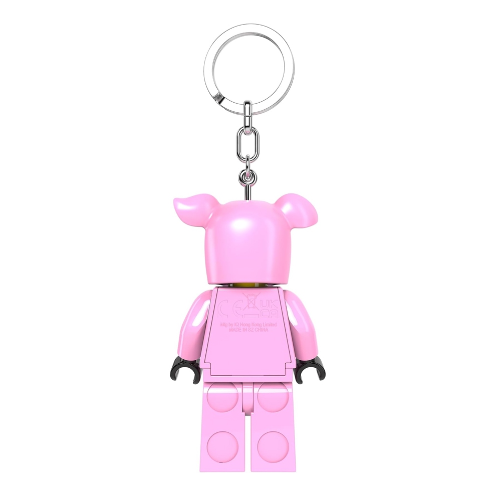 LEGO พวงกุญแจไฟฉาย เลโก้ คลาสสิก Piggy Girl LED Keychain ลิขสิทธิ์แท้