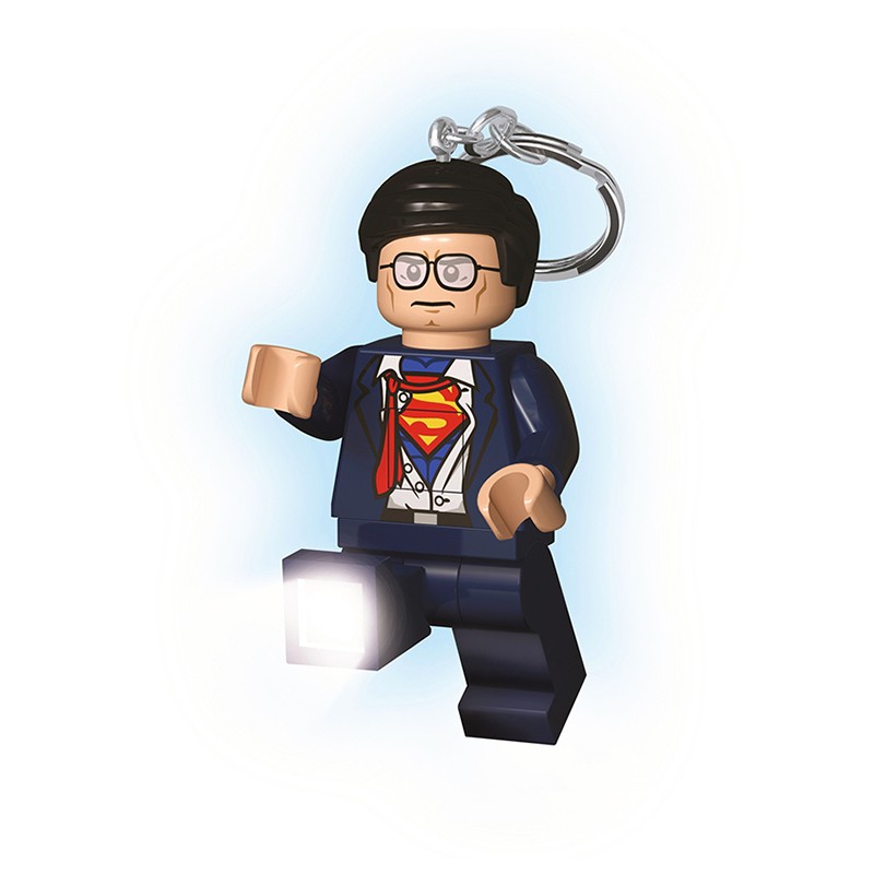 LEGO พวงกุญแจไฟฉายเลโก้ ซุปเปอร์แมน คลากเค้นท์ Clark Kent ลิขสิทธิ์แท้ 100%