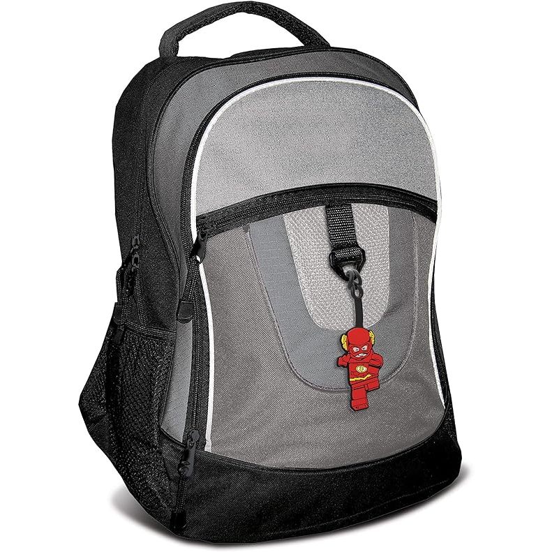 LEGO ป้ายติดกระเป๋า เลโก้ DC Comics THE FLASH Bag Tag ลิขสิทธิ์แท้ 100%