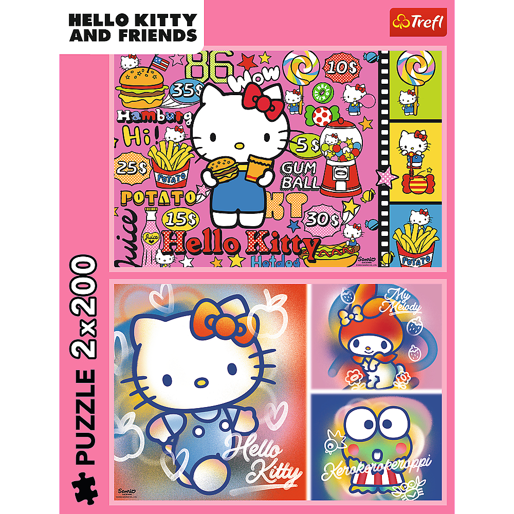 TREFL 2in1 2x200 Jigsaw จิ๊กซอว์เด็ก จิ๊กซอว์ดิสนี่ย์ 400 ชิ้น (7ปี+) ของแท้ ผลิตและนำเข้าจากยุโรป