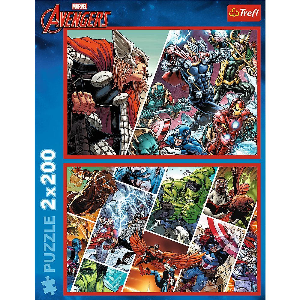 TREFL 2in1 2x200 Jigsaw จิ๊กซอว์เด็ก จิ๊กซอว์ดิสนี่ย์ 400 ชิ้น (7ปี+) ของแท้ ผลิตและนำเข้าจากยุโรป