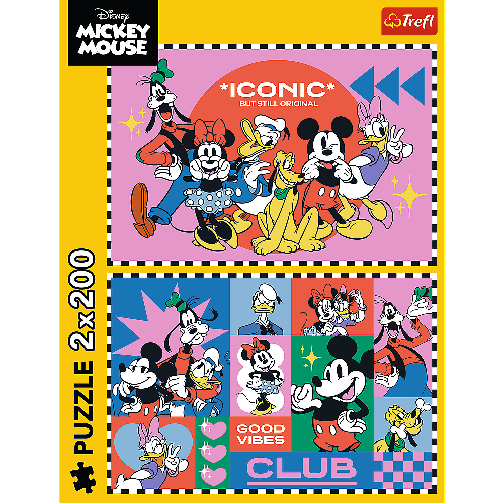 TREFL 2in1 2x200 Jigsaw จิ๊กซอว์เด็ก จิ๊กซอว์ดิสนี่ย์ 400 ชิ้น (7ปี+) ของแท้ ผลิตและนำเข้าจากยุโรป
