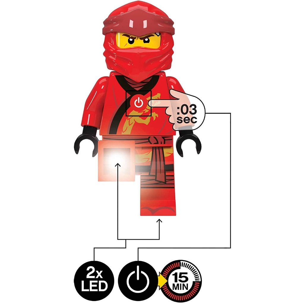 LEGO โมเดลไฟฉาย เลโก้ มินิฟิเกอร์ Ninjago KAI Torch 300% ของแท้