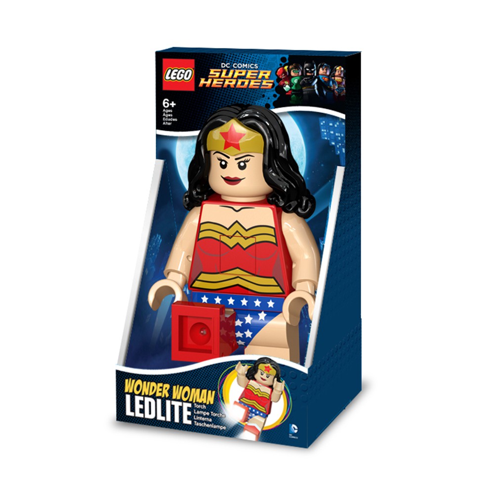 LEGO โมเดลไฟฉาย เลโก้ มินิฟิเกอร์  Comics Wonder Woman Torch ลิขสิทธิ์แท้ 100%