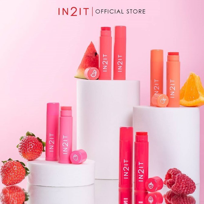 ขายดี!! ลิปบาล์ม ลิปมันเปลี่ยนสี Lip treat IN2IT อินทูอิท มี 2เฉดสี-4.5g มีSPF 20 PA++ ลิปทรีตท์ นอร์ริชซิ่ง เนื้อบางเบา