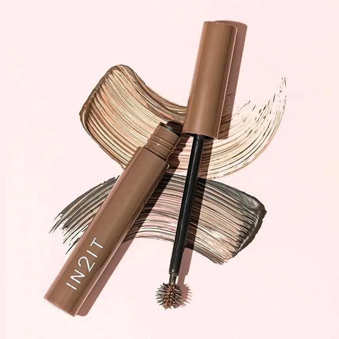 ถูกมาก!! มาสคาร่าคิ้ว อินทูอิท IN2IT Sculpt & Style Brow Gel Mascara -2.5g *มี 2เฉดสีให้เลือก*ปัดคิ้วเนื้อเจล สูตรกันน้ำ