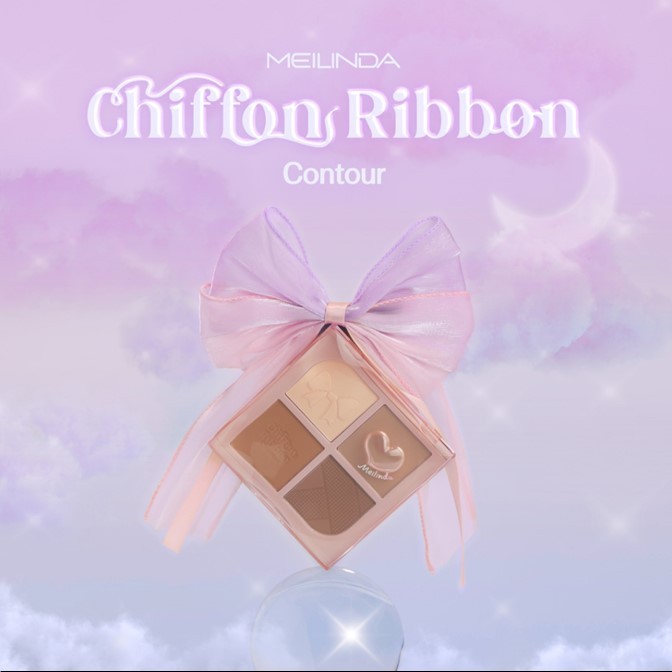 ขายดี!! คอนทัวร์ Meilinda  เมลินดา Chiffon Ribbon Contour ชิฟฟ่อน ริบบ้อน คอนทัวร์ MC(เฉดดิ้ง/คอนทัวร์) MC5107(8.8 g.)