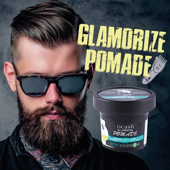 ถูกมาก!! แว็กซ์/โพเมด Dcash Glamorize Wax ดีแคช แกลมเมอไรซ์ 100g *มีให้เลือก2* สูตร คลย์แว็กซ์และโพเมด อยู่ทรงยาวนาน