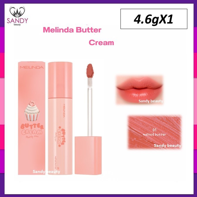 ถูกมาก!! MEILINDA BUTTER CREAM FLUFFY TINT MC2076 เมลินดา บัตเตอร์ ครีม ฟลัฟฟี่ ทินท์ เนื้อลิป นุ่ม ละมุน เนื้อลิปแมท