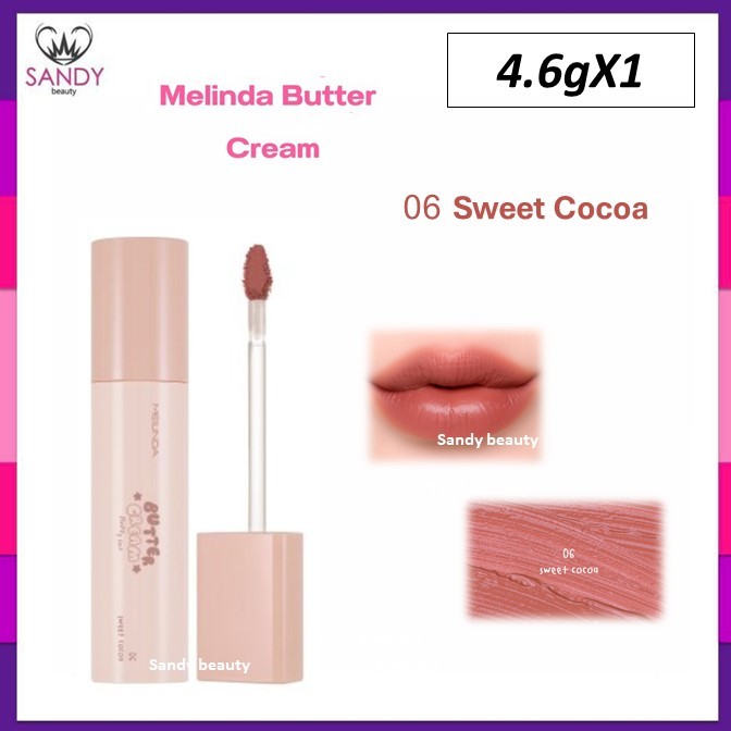 ถูกมาก!! MEILINDA BUTTER CREAM FLUFFY TINT MC2076 เมลินดา บัตเตอร์ ครีม ฟลัฟฟี่ ทินท์ เนื้อลิป นุ่ม ละมุน เนื้อลิปแมท