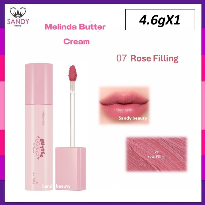 ถูกมาก!! MEILINDA BUTTER CREAM FLUFFY TINT MC2076 เมลินดา บัตเตอร์ ครีม ฟลัฟฟี่ ทินท์ เนื้อลิป นุ่ม ละมุน เนื้อลิปแมท