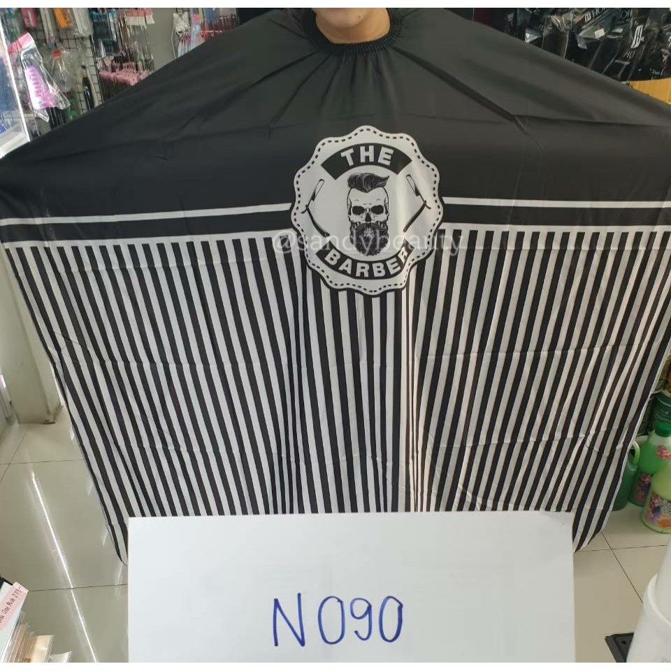 ผ้าคลุมซอยอย่างดี ลายวินเทจ เนื้อลื่น ผมไม่ติด