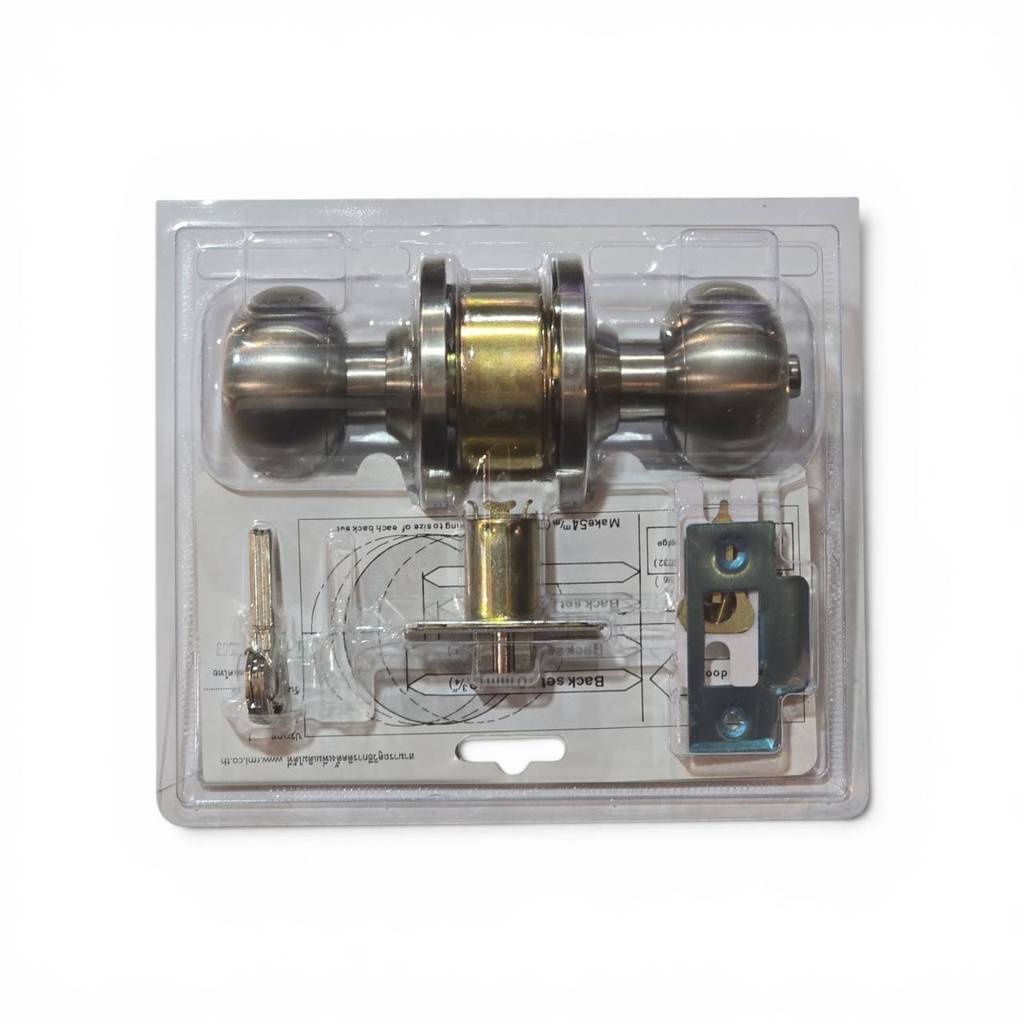 RMI อาร์เอ็มไอ ลูกบิดประตู รุ่น 888 MR-SS-V2 หัวลูกจัน สำหรับห้องนอนและห้องอื่นๆ