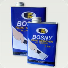 ฺBosny น้ำยาลอกสี "Bosny Paint Remover" บอสนี่ ไม่ทำอันตรายต่อพื้นผิววัสดุ ขนาด 1 กล.