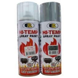 Bosny สีสเปรย์ทนความร้อน 1200°F บอสนี่ ขนาด 400 CC. สเปรย์ทนความร้อนสูง สีทนความร้อน Hi-temp 1200F