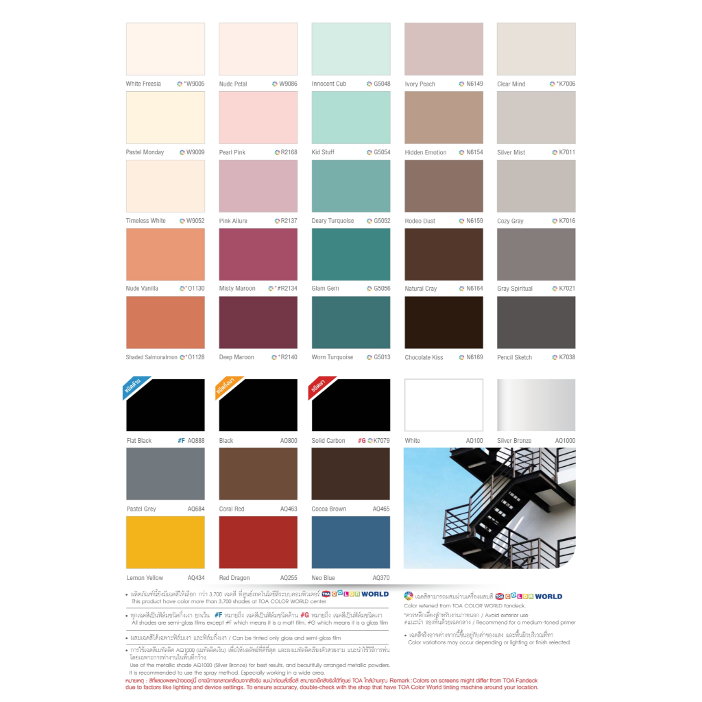 TOA  Aqua Shield ทีโอเอ อควาชิลด์ สีเคลือบรวมรองพื้น สูตรน้ำ ขนาด 1 แกลลอน
