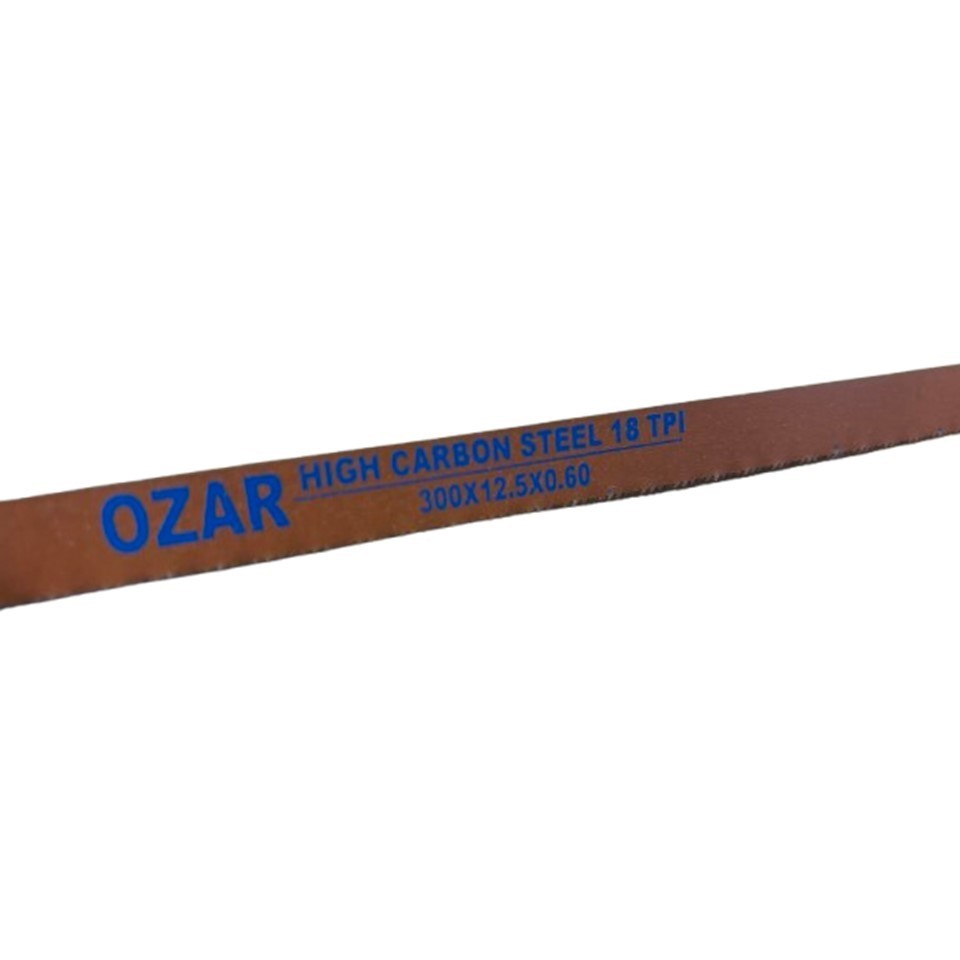 Ozar ใบเลื่อยตัดเหล็ก (10ใบ) ตัดท่อพีวีซี ขนาด 12.5 นิ้ว 18ฟัน/24ฟัน