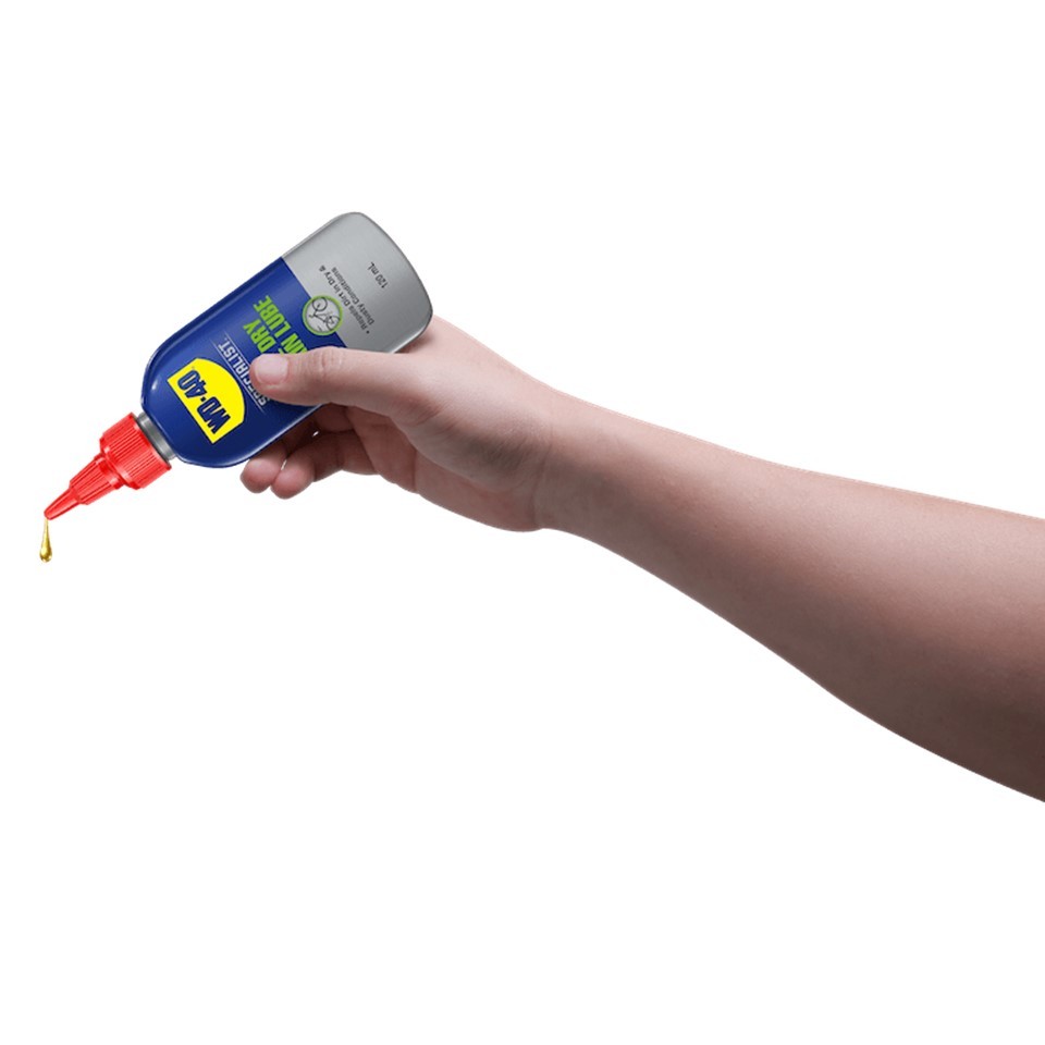 WD-40 BIKE น้ำมันหล่อลื่นโซ่ ชนิดแห้ง DRY CHAIN LUBE ขนาด 120 ML.