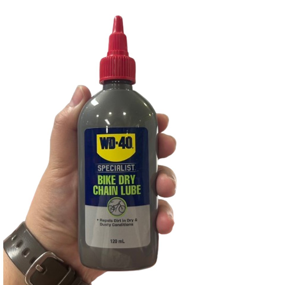WD-40 BIKE น้ำมันหล่อลื่นโซ่ ชนิดแห้ง DRY CHAIN LUBE ขนาด 120 ML.