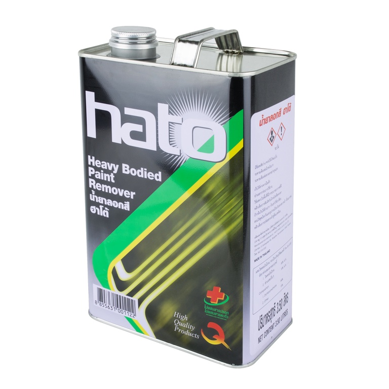 Hato น้ำยาลอกสี ฮาโต้ น้ำยาลอกสีเก่า น้ำยากัดสีผนังเก่า ลอกสีเดิม ขนาด 1/4GL