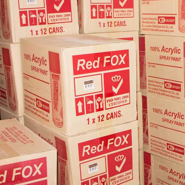 Red Fox สีสเปรย์โครมเมียม เรดฟ็อกซ์ ขนาด 400 CC. สีโครเมี่ยม CHROME
