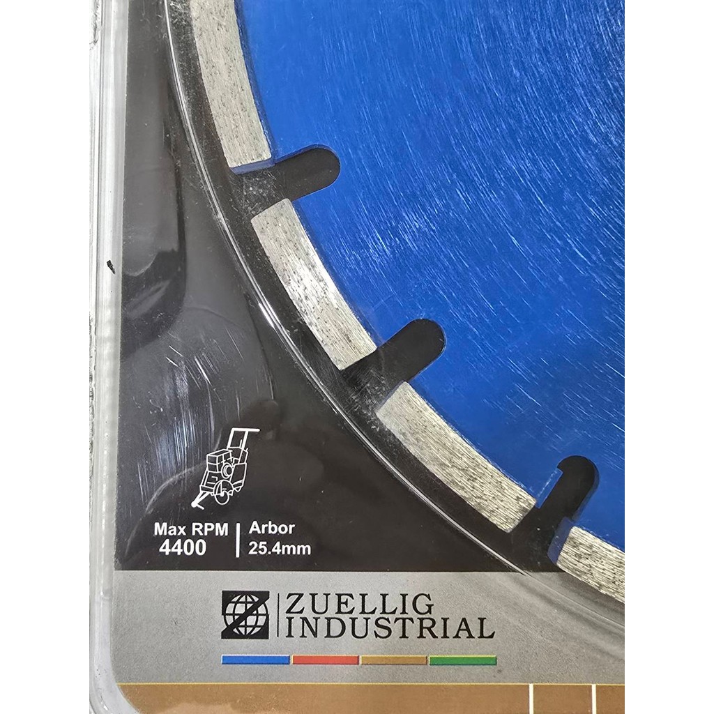ZI-TEC Professional Series ใบตัดคอนกรีต/ร่องถนน 14 นิ้ว ขนาด 350 x 10 x 25.4 มม. คุณภาพสูง