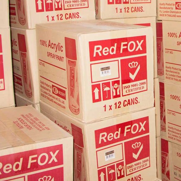 Red Fox สีสเปรย์ "เรดฟ๊อกซ์" (เมทัลลิค)  "Red Fox" ขนาด 400 CC.