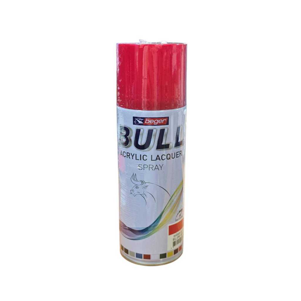 Bull Acrylic Lacquer Spray กระทิง สีสเปรย์อเนกประสงค์ ขนาด 400 CC. เหมาะกับงานทั่วไปและงาน DIY