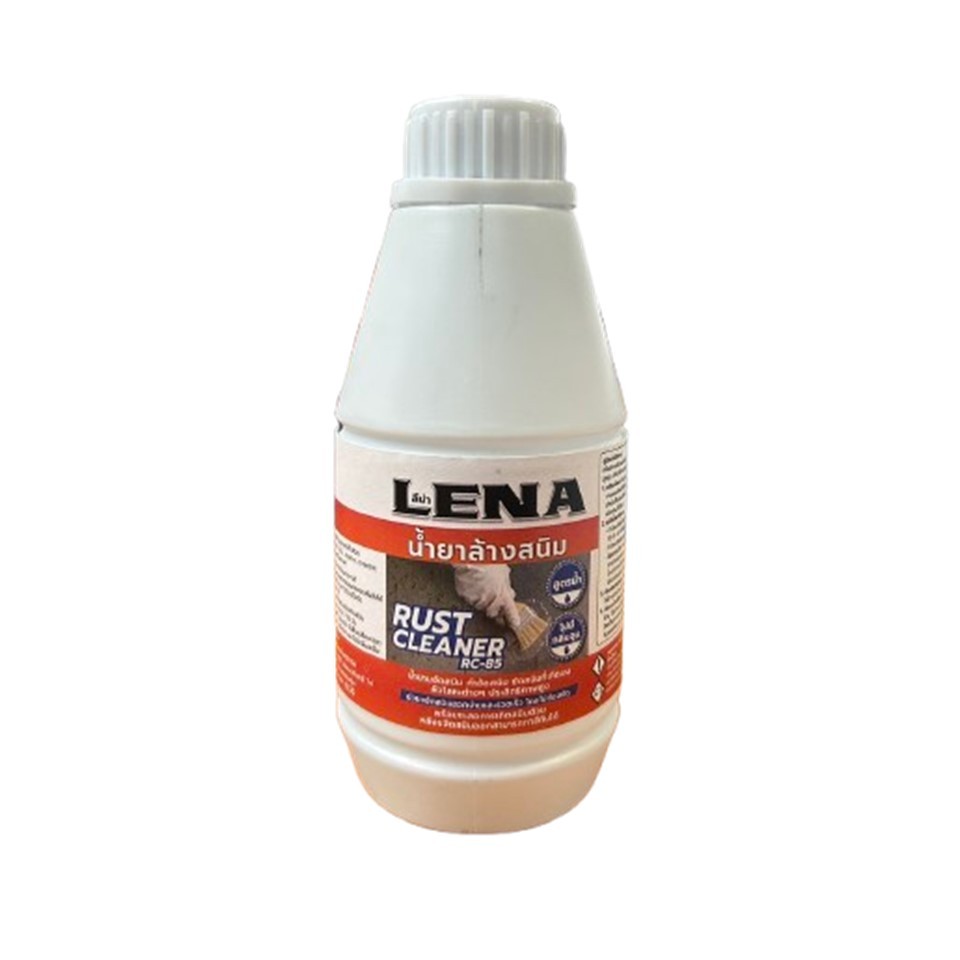 LENA (ลีน่า) น้ำยาล้างสนิม ขจัดสนิมเหล็ก สูตรน้ำ ไร้กลิ่นฉุน ไม่ต้องขัด (Rust Cleaner RC-85)