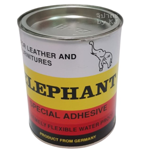 ELEPHANT อาซาฮี กาวยาง กาวยางตราช้างขนาด 450 กรัม (กาวยางสังเคราะห์ชนิดพิเศษ คุณภาพสูง) กาวติดรองเท้า กาวติดหนัง