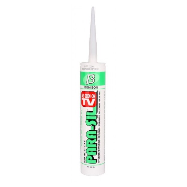 PARASIL กาวซิลิโคนซีลแลนท์ พาราซิล 929 : อินทีเรีย / เอ็กทีเรีย ซิลิโคน ซีลแลนด์ 300กรัม (ราคา/หลอด)