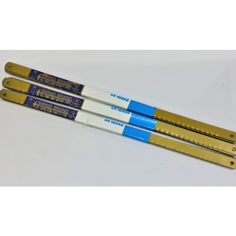 Swing Brand ใบเลื่อยตัดเหล็ก ยี่ห้อ สวิง 12 นิ้ว 18ฟัน/24ฟัน (10ใบ/แพ็ค)