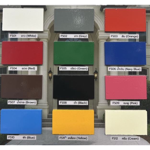 World Paint Floor Shield เวิลด์เพ้นท์ ฟลอร์ชิลด์ สีน้ำมันอะคริลิก สำหรับทาพื้น Part A+B ขนาด 3 กก.
