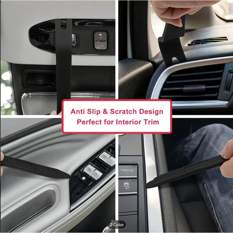 ชุดเครื่องมือถอดรื้อภายในรถยนต์อเนกประสงค์ (ป้องกันรอยขีดข่วน) – Car Interior Disassembly Tool Set