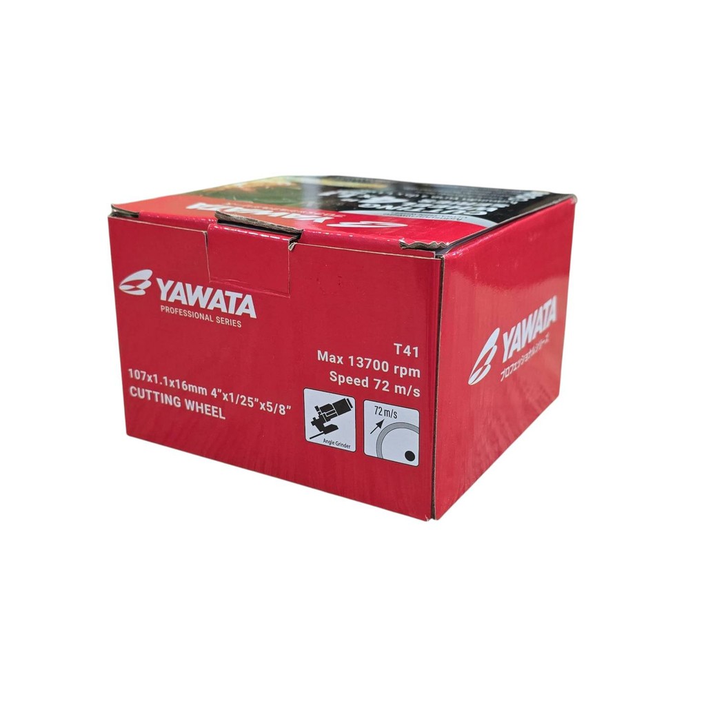 ํํYAWATA CUTTING WHEEL SERIES ใบตัดเหล็ก สเตนเลส ยาวาต้า ขนาด 4 นิ้ว (บางพิเศษ 1.1 มม.)