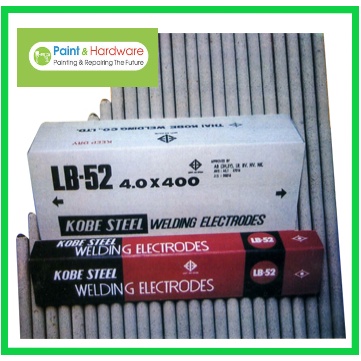 KOBE ลวดเชื่อมไฟฟ้าเหล็กเหนียวแรงดึงสูง KOBE LB-52 E7016 ลวดเชื่อมเหล็กเหนียวทน แรงดึงสูง โกเบ แอลบี 52