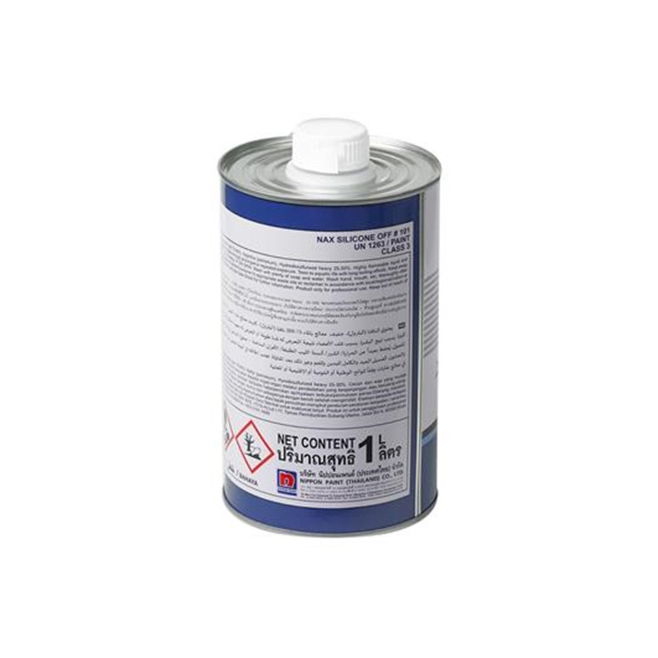 Nippon Paint Nax Silicone Off #101 น้ำยาเช็ดคราบ นิปปอน แนกซ์ ซิลิโคน อ๊อฟ ขนาด 1 ลิตร