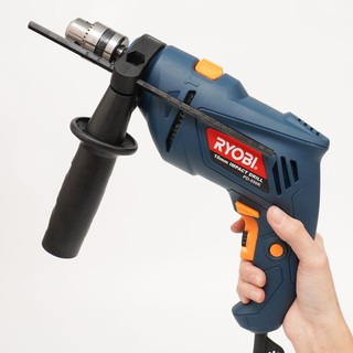 Ryobi ชุดสว่านกระแทก เรียวบิ RYOBI PD-550K 10 มม. 550 วัตต์