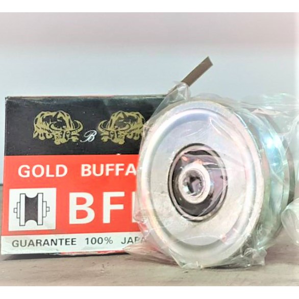 Gold Buffalo ล้อประตู ล้อประตูรั้ว เหล็กเหนียว ลูกปืนนอก ล้อรางประตู ล้อรางฉาก 2นิ้ว / 2.5 นิ้ว / 3 นิ้ว