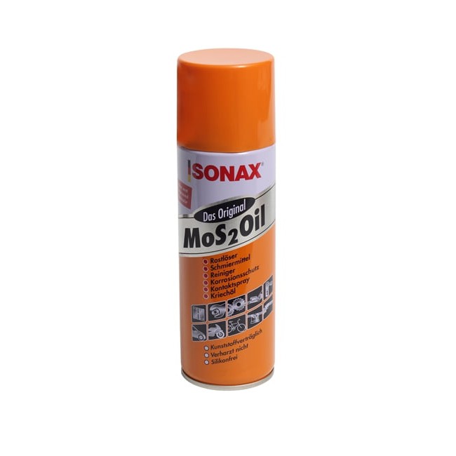 Sonax  น้ำมันครอบจักรวาล โซแน็กส์ Sonax-MoS 2 Oil ป้องกันสนิม คลายสกรูน็อต ไล่ความชื้น