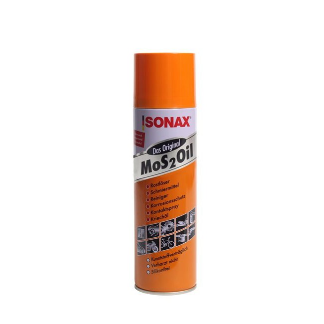 Sonax  น้ำมันครอบจักรวาล โซแน็กส์ Sonax-MoS 2 Oil ป้องกันสนิม คลายสกรูน็อต ไล่ความชื้น