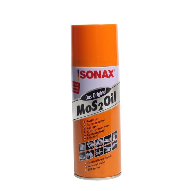 Sonax  น้ำมันครอบจักรวาล โซแน็กส์ Sonax-MoS 2 Oil ป้องกันสนิม คลายสกรูน็อต ไล่ความชื้น