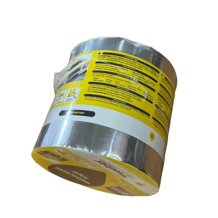 Weber เทป อเนกประสงค์กันน้ำชนิดมีกาวในตัว เวเบอร์ ซีลเทป 3m.X100mm. เคลือบผิวด้วยอลูมิเนียมป้องกัน ยูวี กันน้ำรั่วซึม