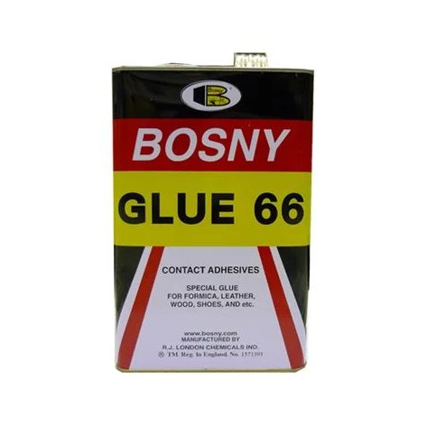 Bosny กาวยาง บอสนี่ ขนาด 3 ลิตร ติดงานไม้ หนังสัตว์ หนังเทียม PVC ผ้า โฟร์ไมก้า กาวยาง อเนกประสงค์