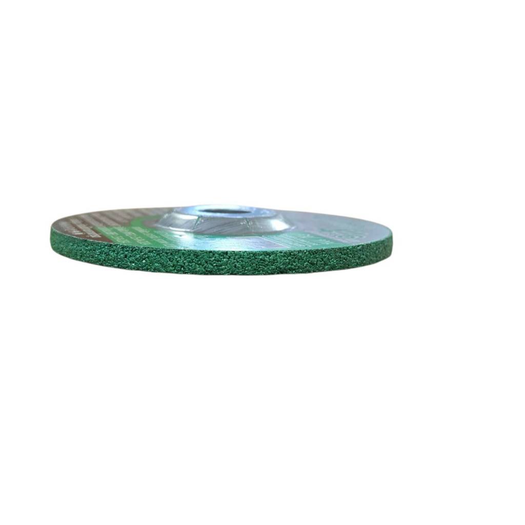 SUMO ใบเจียรหนา ซูโม่ 4” (100x6.0mm) Ceragrain60P  สีเขียว งานเม็ดทรายหยาบปานกลาง-คม คม ทน เจียรเร็ว